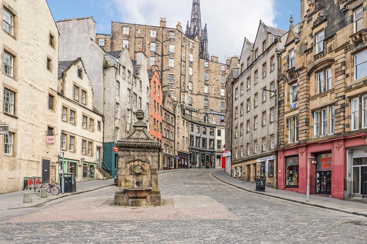 Joivy 1 Bed Flat, Heart Of Grassmarket 爱丁堡 外观 照片